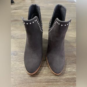 Slightly worn booties